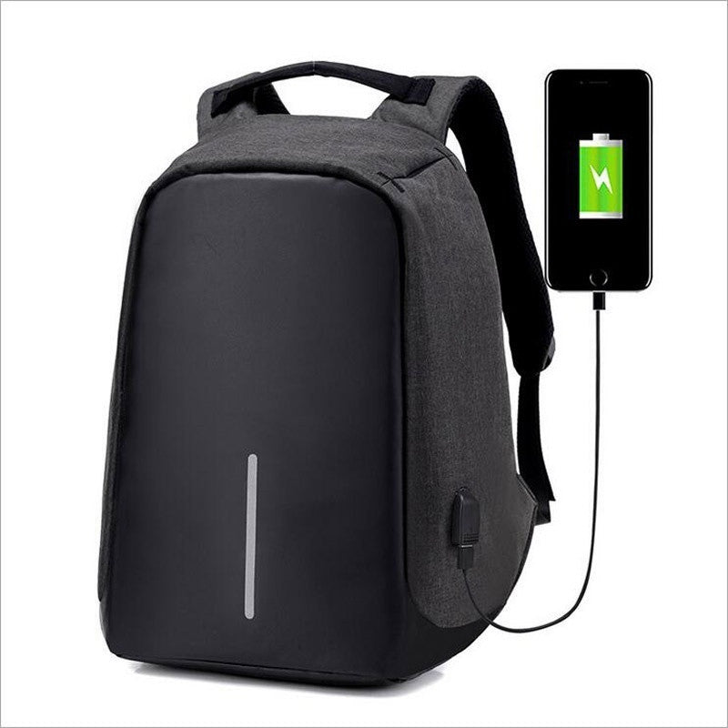 Anti-theft USB Charging Backpack