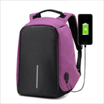 Anti-theft USB Charging Backpack