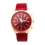 Men’s Luxury Leather Wrist Watch