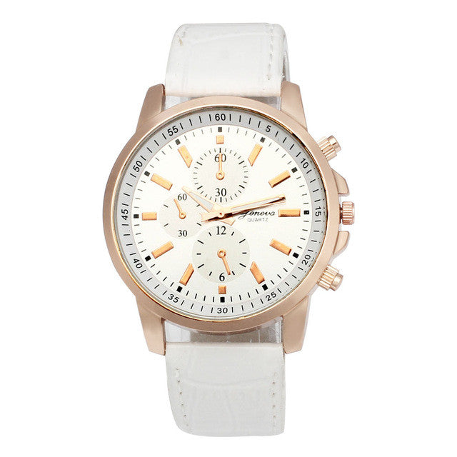 Men’s Luxury Leather Wrist Watch