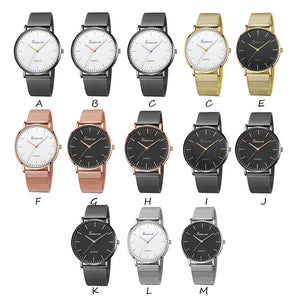 Classic Stainless Steel Wrist Watch