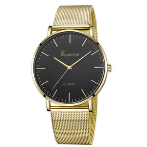 Classic Stainless Steel Wrist Watch