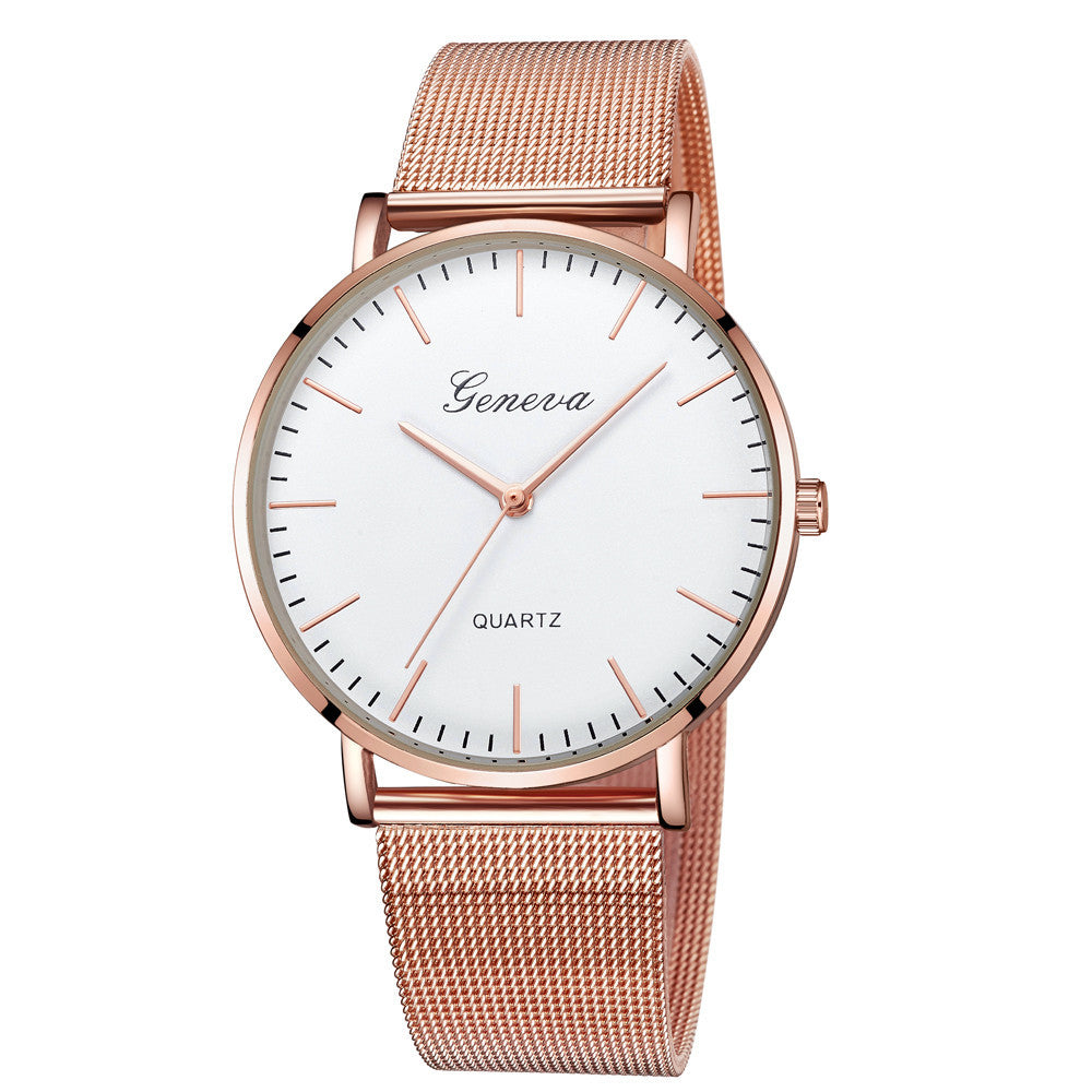 Classic Stainless Steel Wrist Watch