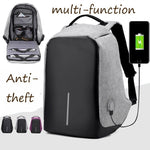 Anti-theft USB Charging Backpack
