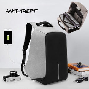 Anti-theft USB Charging Backpack