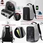 Anti-theft USB Charging Backpack